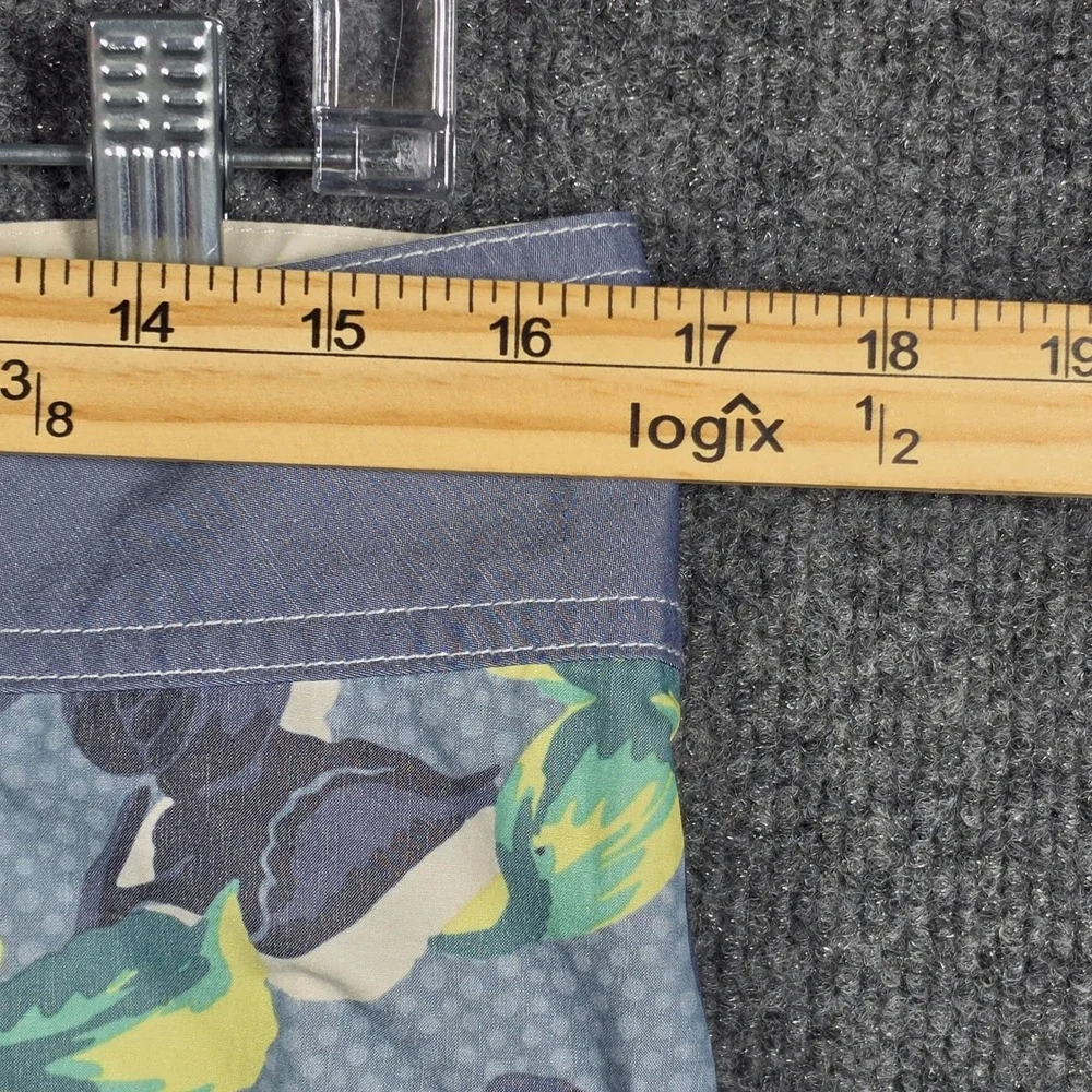 Quiksilver Board Shorts Mens‎ 32 Floral Print Swim Trunks Sample Collectible